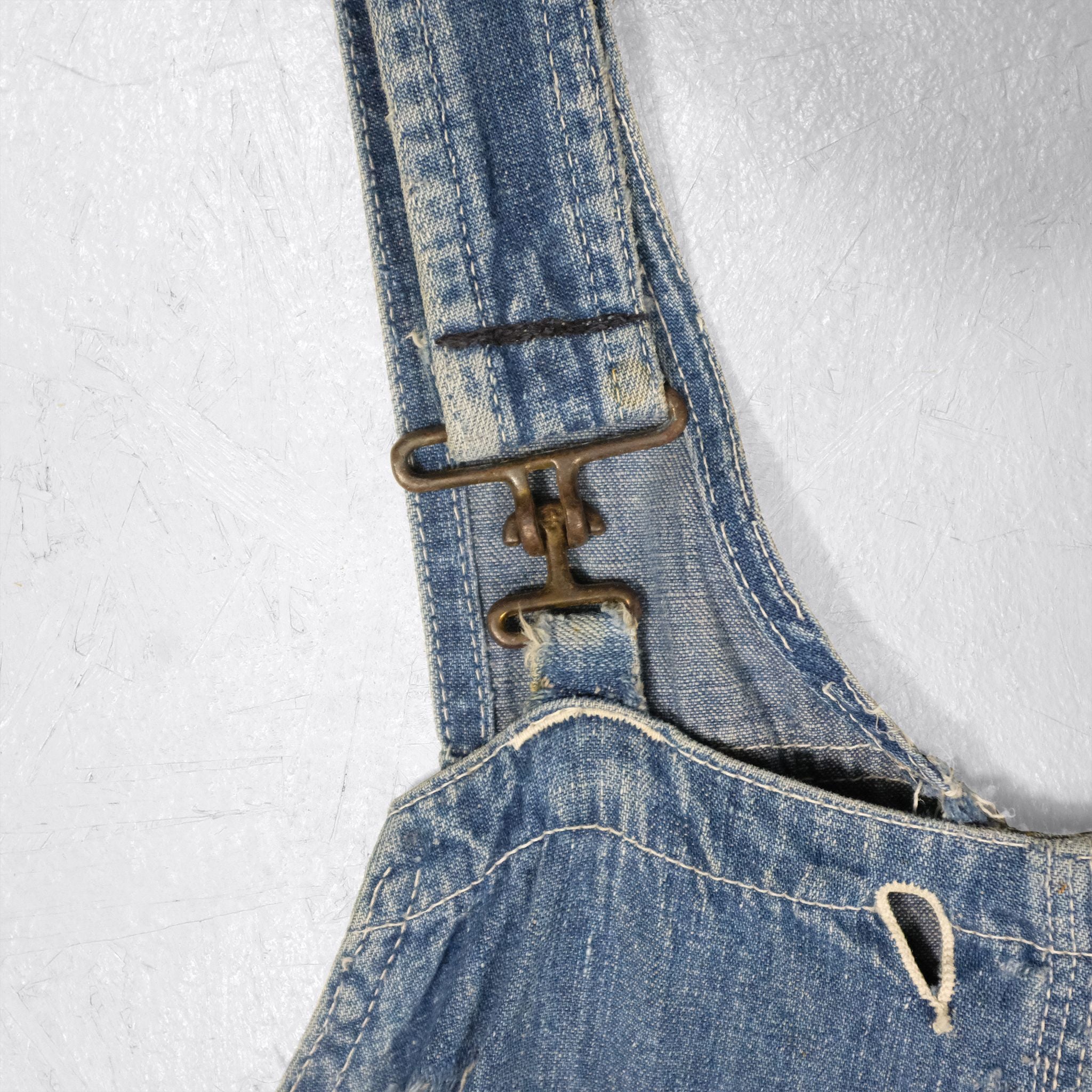Finck's Red Bar Overalls | Cool Water Dry Goods