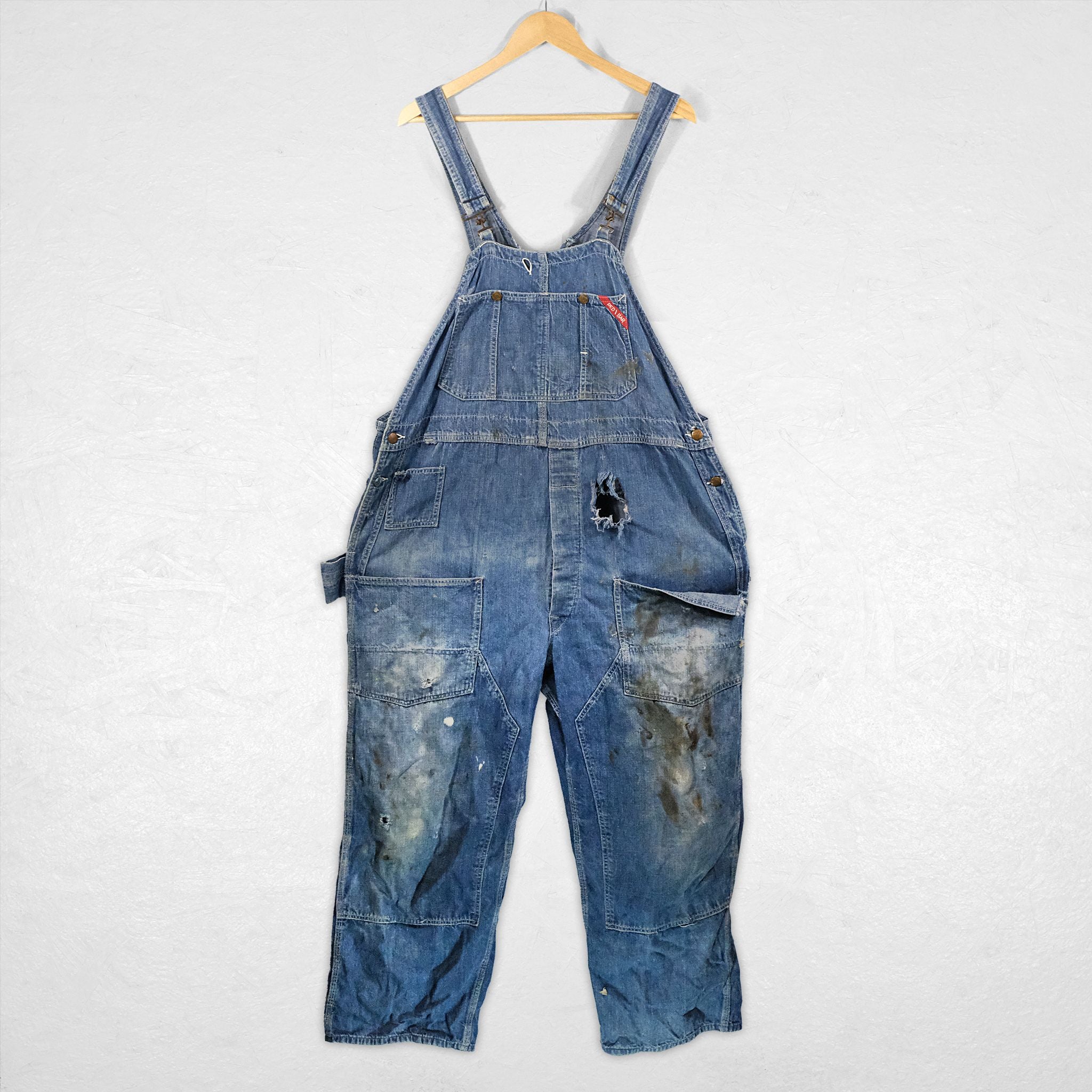偉大な Finck's Red Goods Dry Water Cool | Overalls Bar パンツ