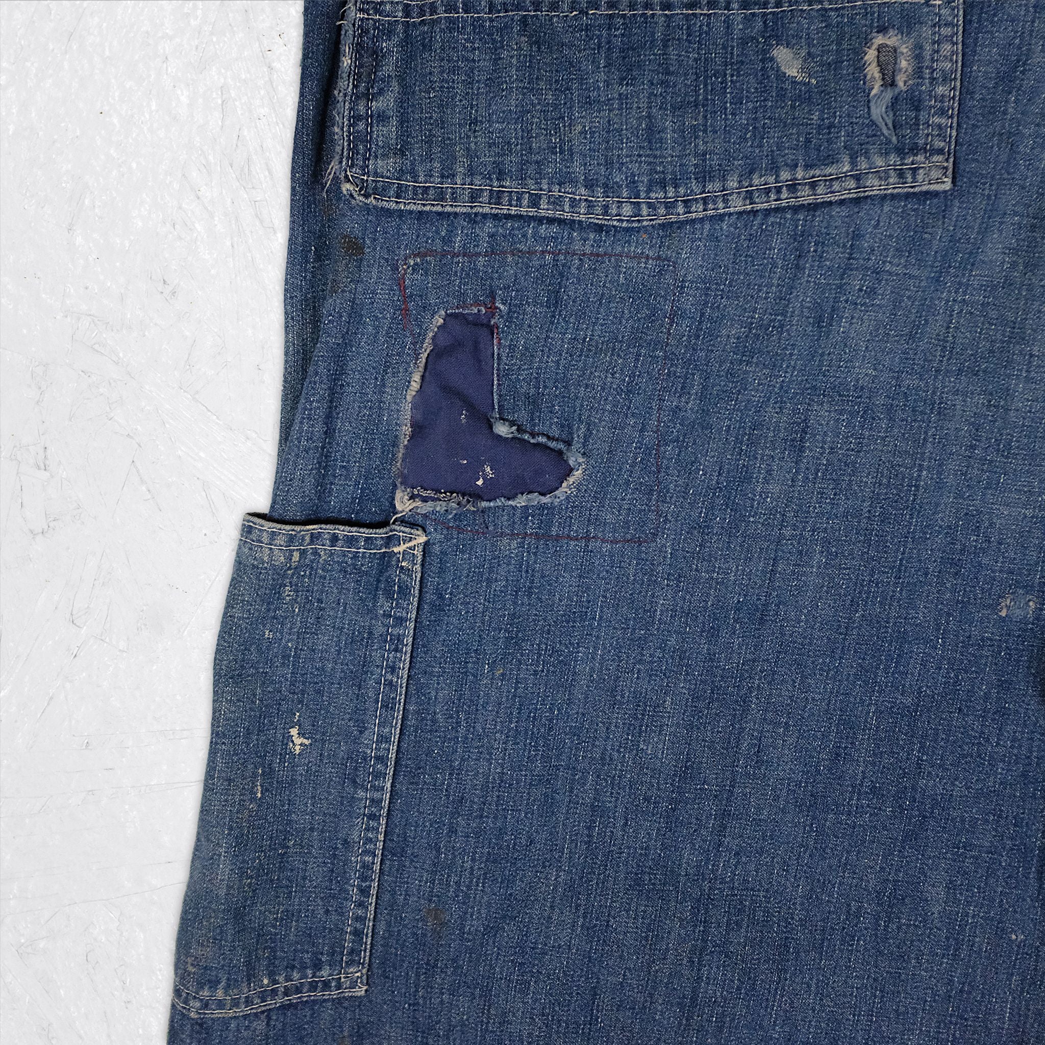 Finck's Red Bar Overalls | Cool Water Dry Goods