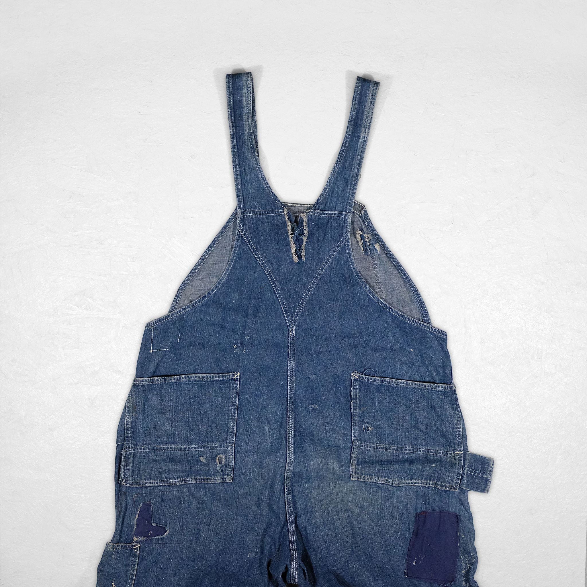 40s FINCK'S OVERALLS RED BAR フィンクス ショップコート